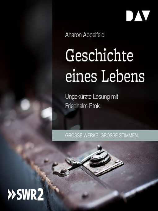Title details for Geschichte eines Lebens by Aharon Appelfeld - Wait list